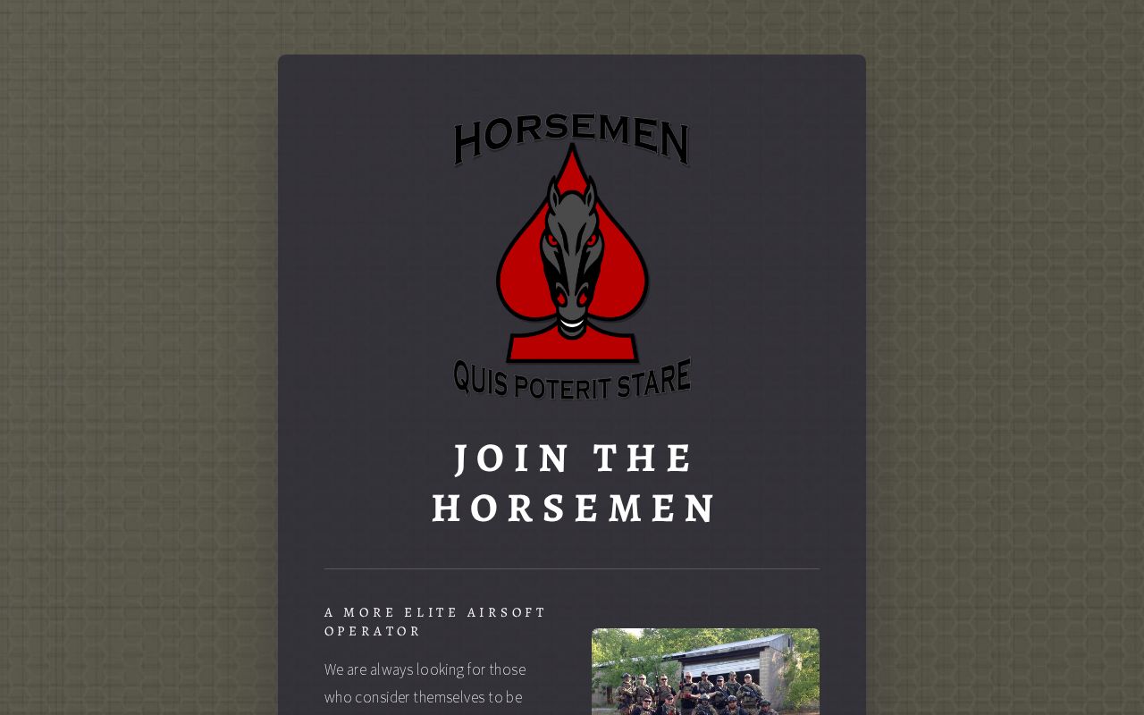 Carrd profile picture for @horsemen